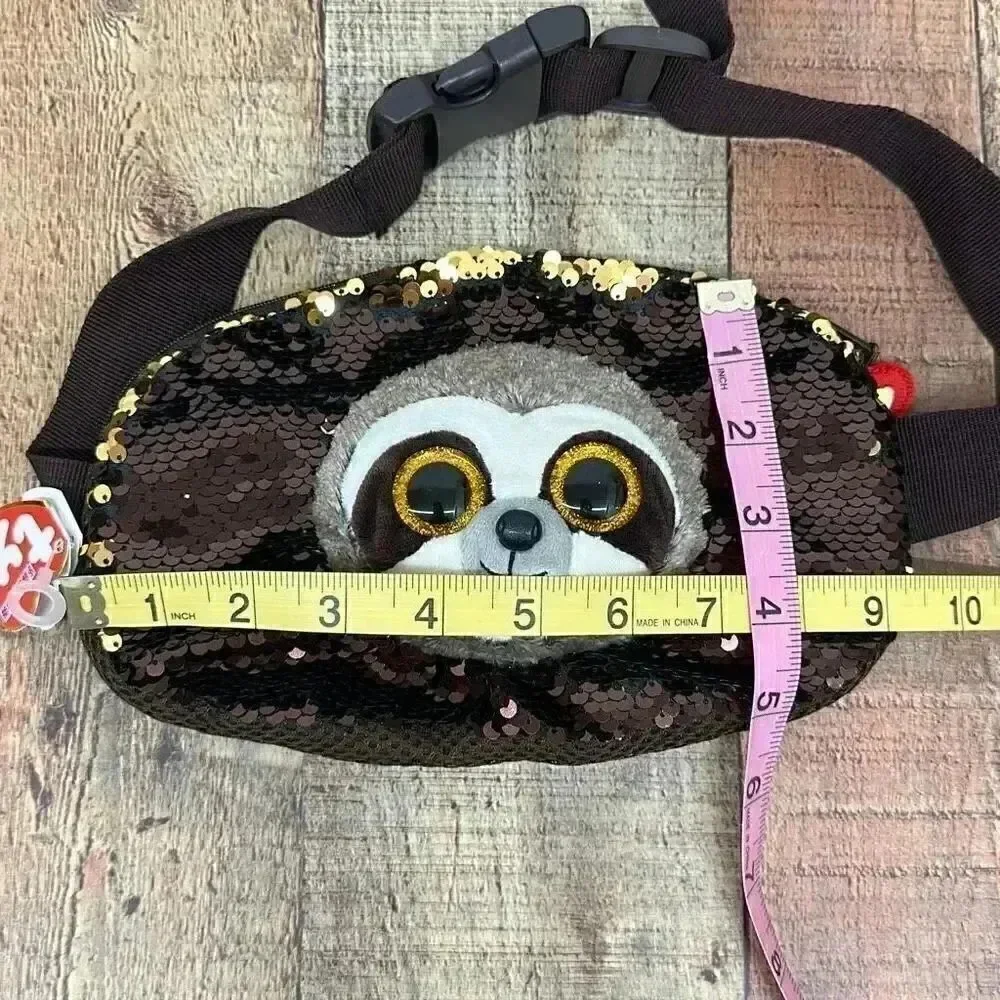 TY Dangler The Sloth Sequin Fannie Pack NWT